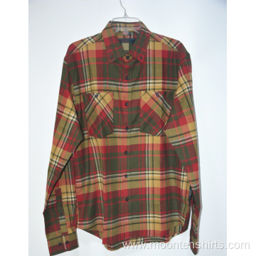 Flannel Mens Long Sleeve Shirt